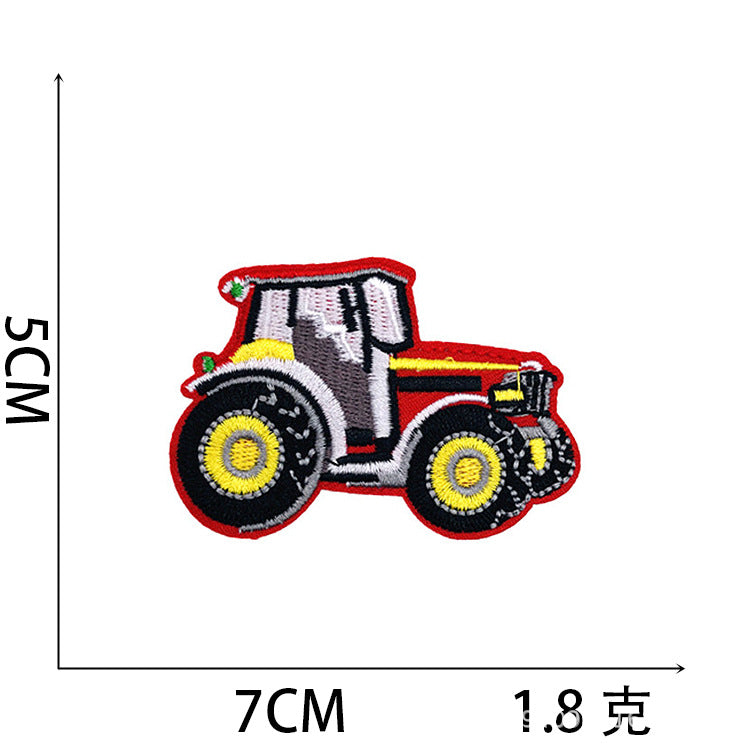 Wholesale Excavator embroidered patch